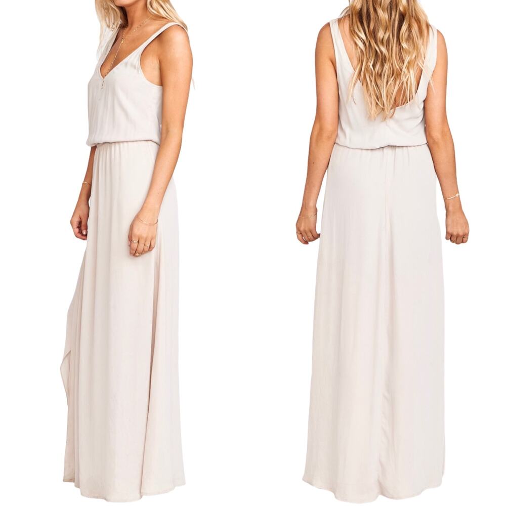 Show Me Your MuMu Kendall Maxi Dress Small Show Me The Ring NWOT